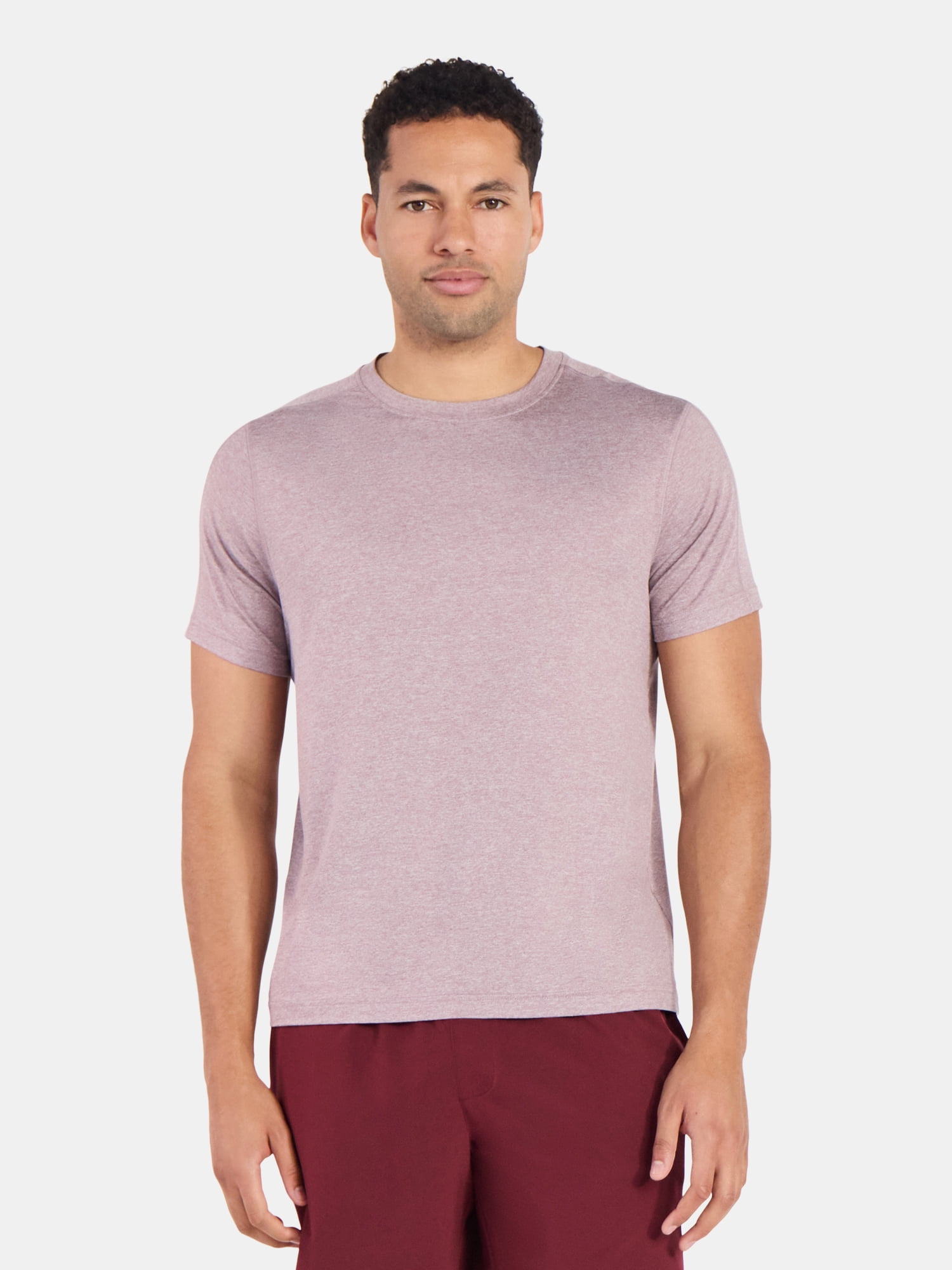 Athletic Works Men's and Big & Tall Men's Soft ButterCore Tee with Short Sleeves, Sizes S-5XL