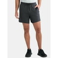 thumbnail image 1 of Athletic Works Men's and Big Men's ButterCore Shorts, 6" & 8" Inseams, Sizes S-5XL, 1 of 5