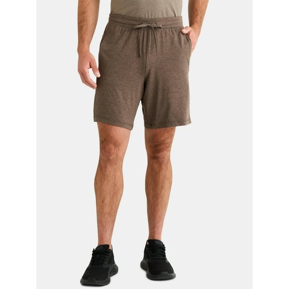 Athletic Works Men's and Big Men's Soft ButterCore Shorts, 6" & 8" Inseams, Sizes XS-5XL