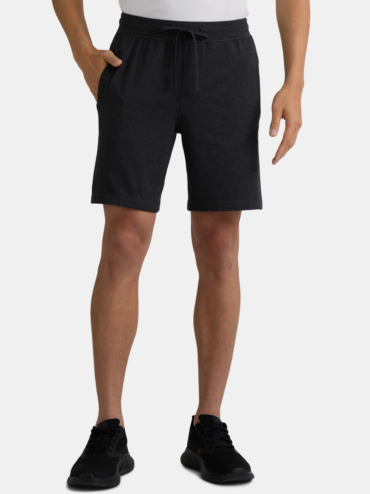 Athletic Works Men's and Big Men's Soft ButterCore Shorts, 6" & 8" Inseams, Sizes XS-5XL
