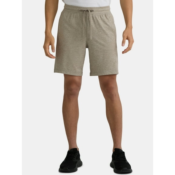 Athletic Works Men's and Big Men's Soft ButterCore Shorts, 6" & 8" Inseams, Sizes XS-5XL