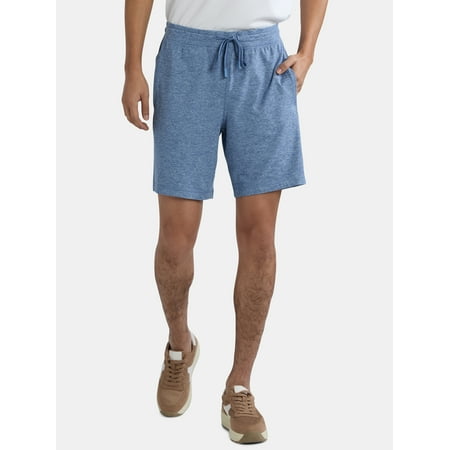 Athletic Works Men's and Big Men's Soft ButterCore Shorts, 6" & 8" Inseams, Sizes XS-5XL