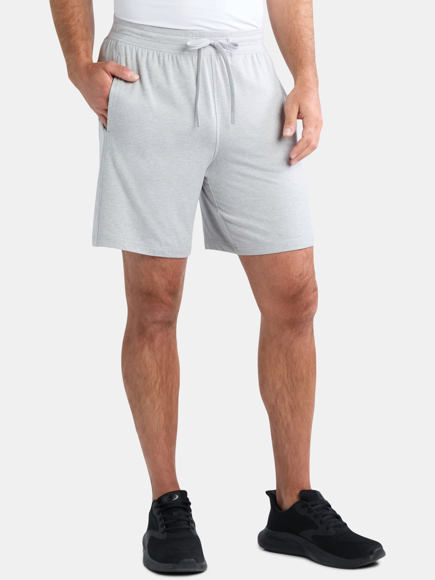Athletic Works Men's and Big Men's Soft ButterCore Shorts, 6" & 8" Inseams, Sizes XS-5XL