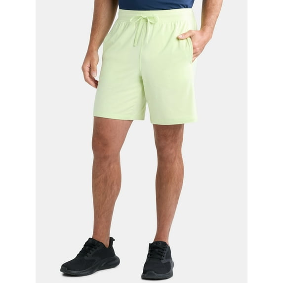 Athletic Works Men's and Big Men's Soft ButterCore Shorts, 6" & 8" Inseams, Sizes XS-5XL