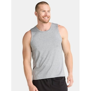Athletic Works Men's and Big Men's ButterCore Tank Top, Sizes S-3XL