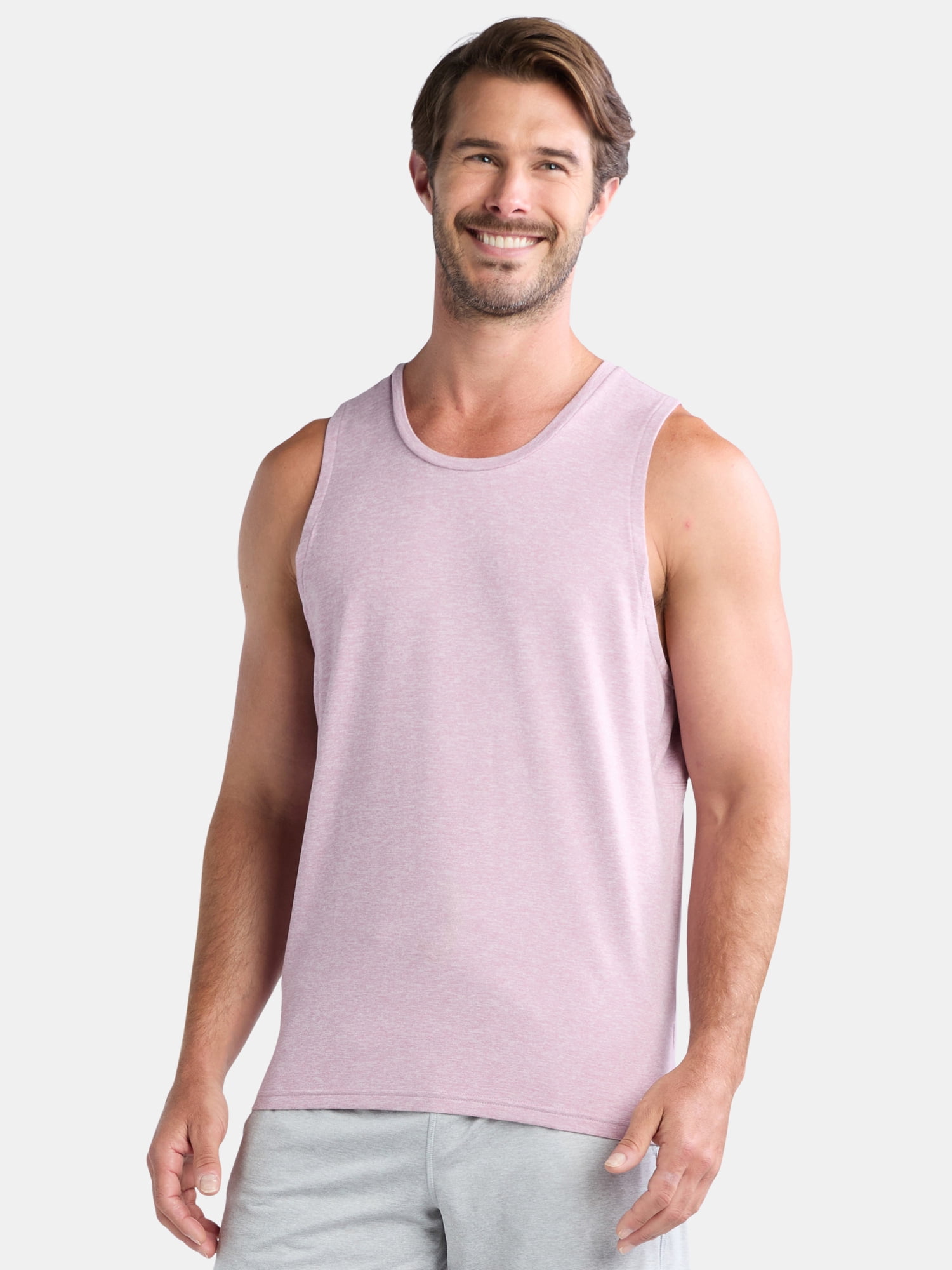 Athletic Works Men's and Big Men's ButterCore Tank Top, Sizes S-3XL