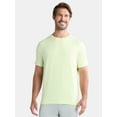 thumbnail image 1 of Athletic Works Men's and Big & Tall Men's Soft ButterCore Tee with Short Sleeves, Sizes S-5XL, 1 of 6