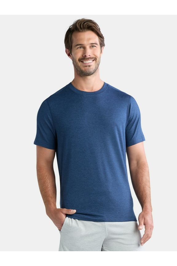 Men's and Big & Tall Men's Soft ButterCore Tee with Short Sleeves, Sizes S-5XL