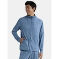 thumbnail image 1 of Athletic Works Men's and Big Men's ButterCore Zip Front Hoodie, Sizes S-3XL, 1 of 5