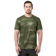 Athletic Works Men's and Big Men's Core Linear Mesh Active Short Sleeve Tee, Sizes S-3XL