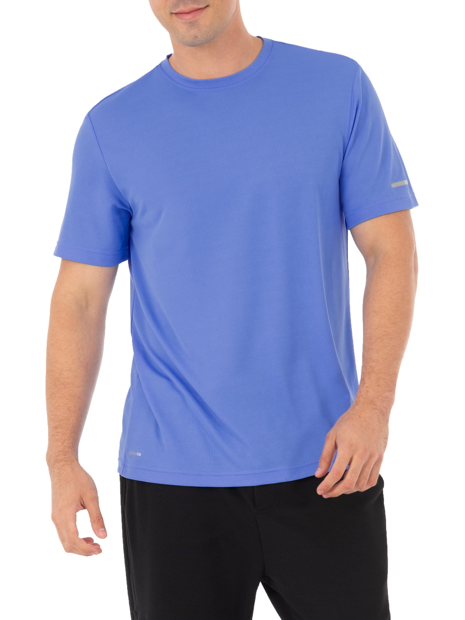 Athletic Works Men's and Big Men's Core Quick Dry Short Sleeve T-Shirt, up to Size 3XL