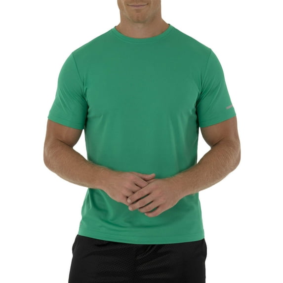 Athletic Works Men's and Big Men's Core Quick Dry Short Sleeve T-Shirt, up to Size 3XL
