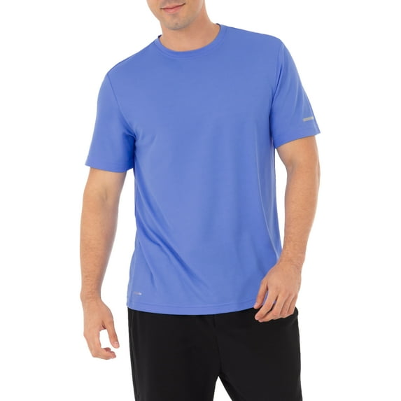 Athletic Works Men's and Big Men's Core Quick Dry Short Sleeve T-Shirt, up to Size 3XL