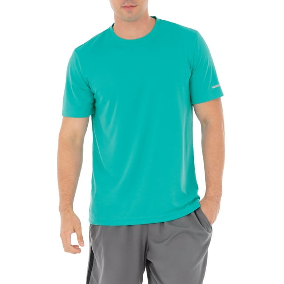 Athletic Works Men's and Big Men's Core Quick Dry Short Sleeve T-Shirt, up to Size 3XL