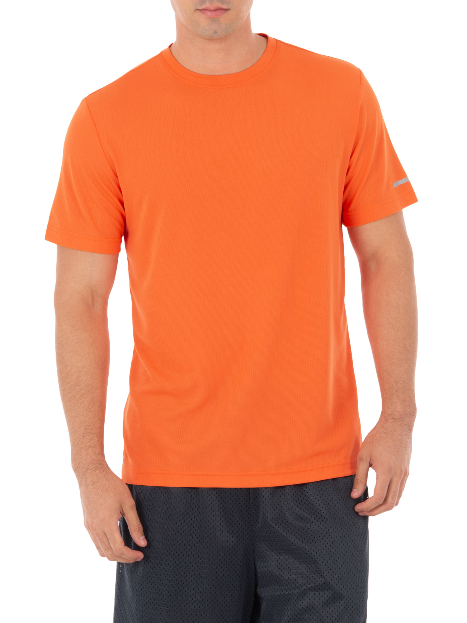 Athletic Works Men s and Big Men s Core Quick Dry Short Sleeve T Shirt up to Size 3XL Walmart