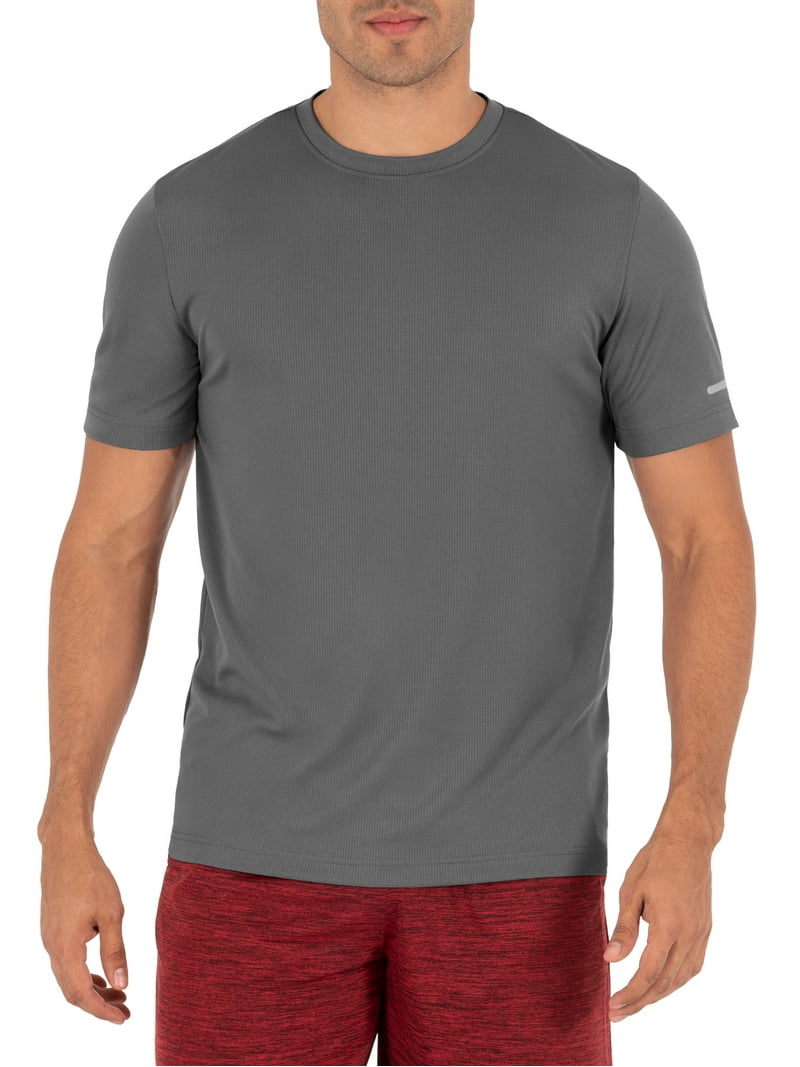 Athletic Works Men's and Big Men's Core Quick Dry Short Sleeve T