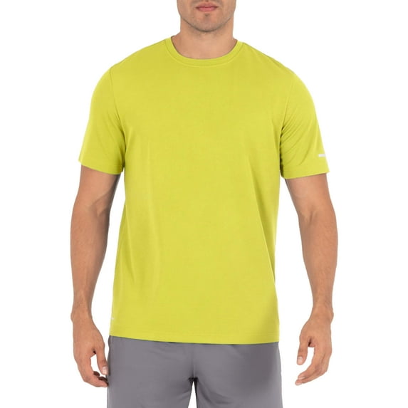 Athletic Works Men's and Big Men's Core Quick Dry Short Sleeve T-Shirt, up to Size 5XL