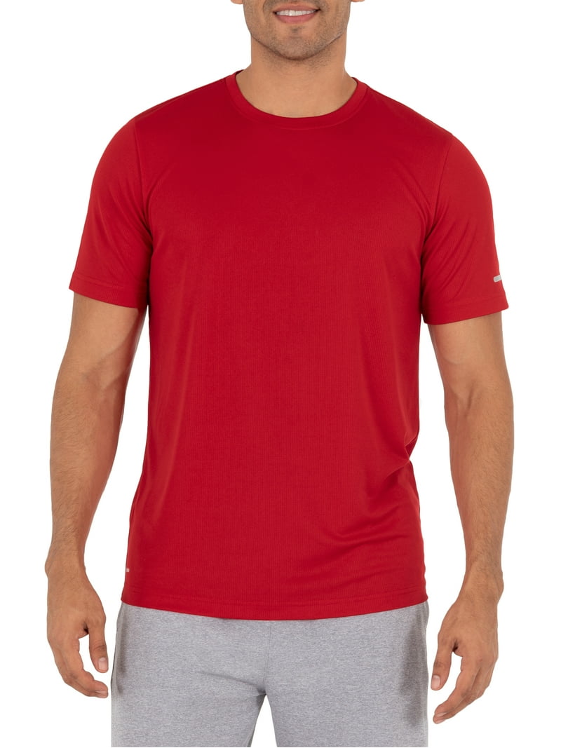 Athletic Works Men's and Big Men's Core Quick Dry Short Sleeve T