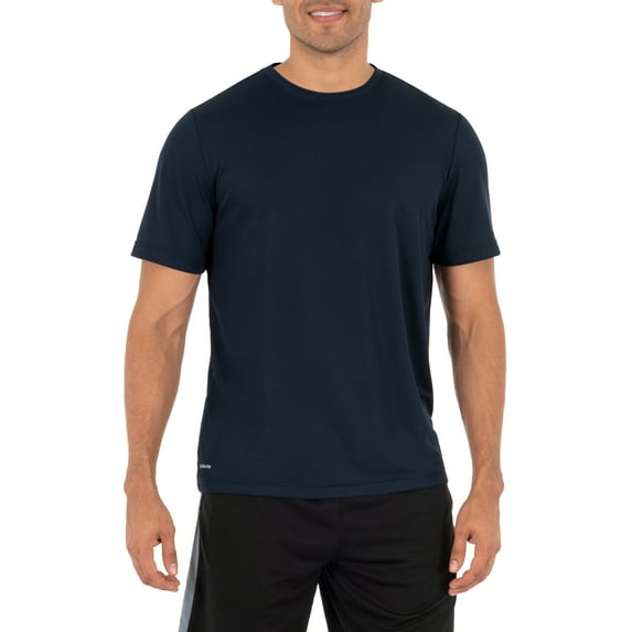 Athletic Works Men's and Big Men's Core Quick Dry Short Sleeve T-Shirt, up to Size 5XL