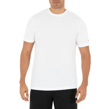Athletic Works Men's and Big Men's Core Quick Dry Short Sleeve T-Shirt, up to Size 5XL