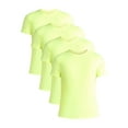 thumbnail image 1 of Athletic Works Men's and Big Men's Cotton Active Tee, 4-Pack, Sizes XS-5XL, 1 of 9