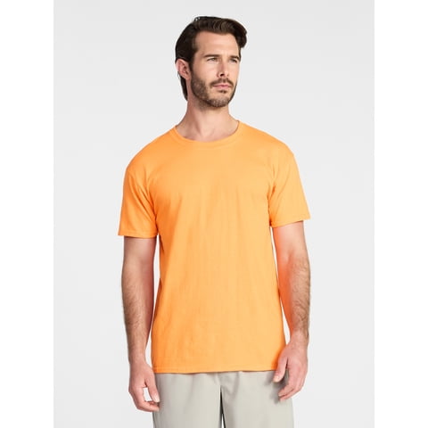 Athletic Works Men's and Big Men's Cotton Active Tee with Short Sleeves, Sizes XS-4XLT