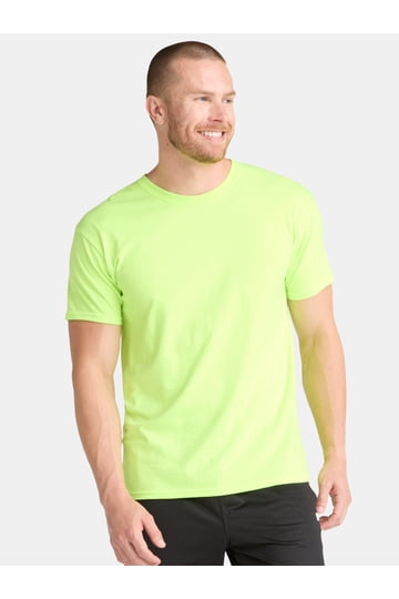 T-shirt Manches Longues Athletic Works Homme – Taille 3XL (54-56) – Vert – Très Bon état