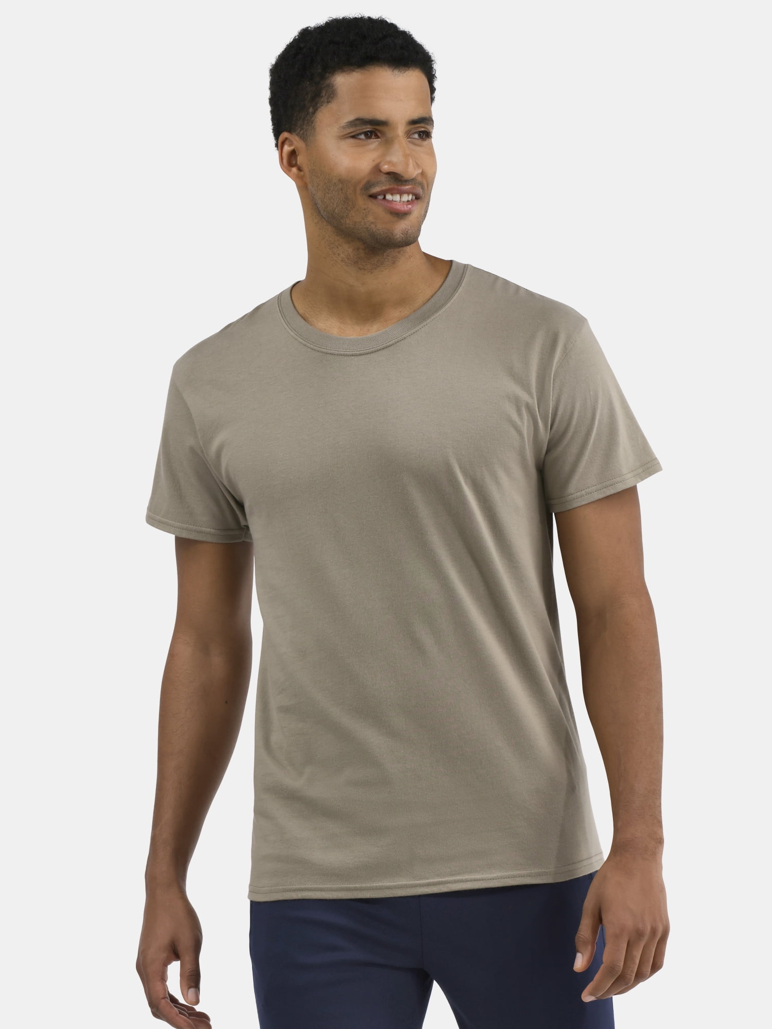 Athletic Works Men's and Big Men's Cotton Active Tee, Sizes XS-5XL and Tall Sizes
