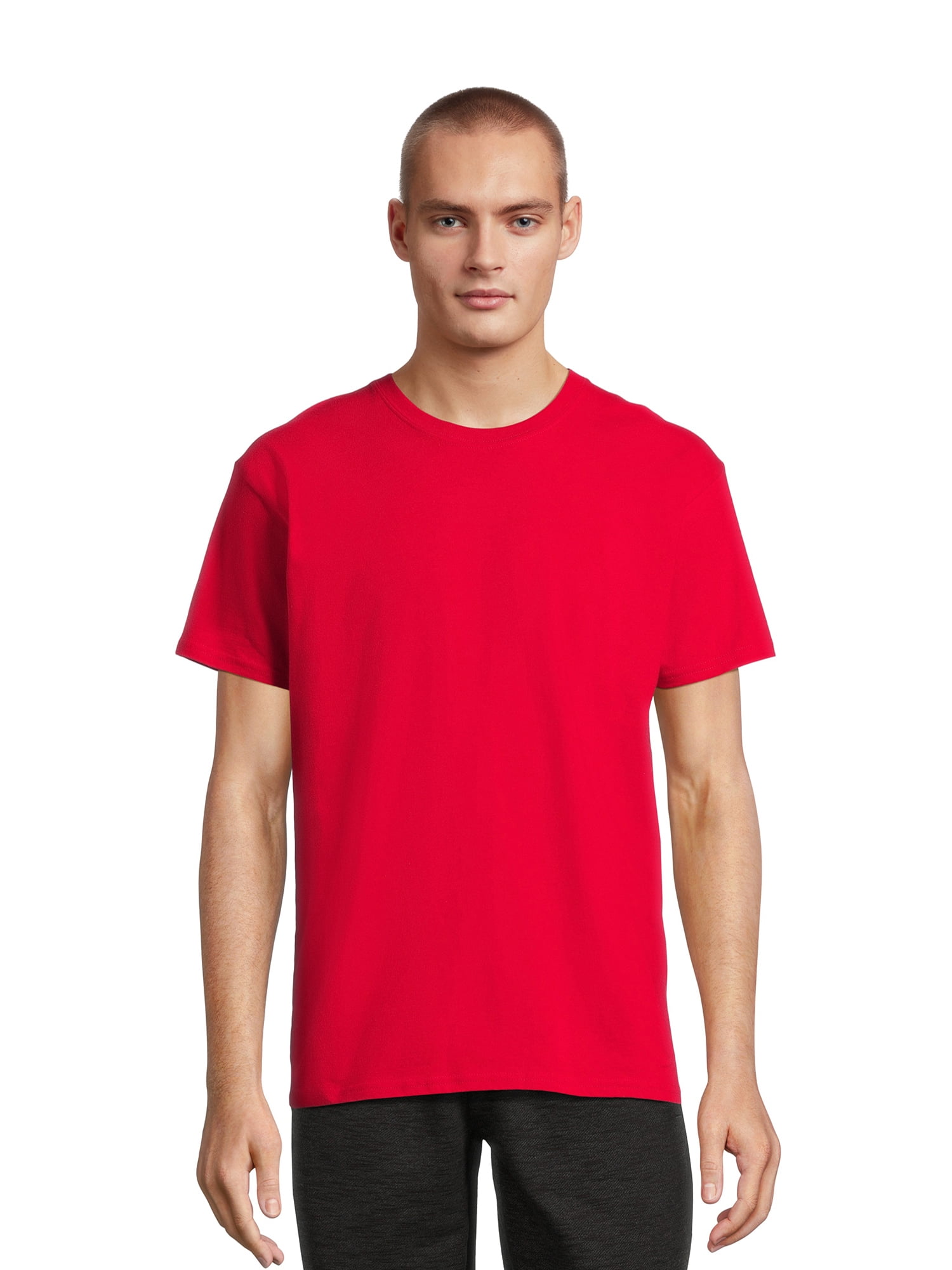 Athletic Works Men's and Big Men's Cotton Active Tee, Sizes XS5XL and
