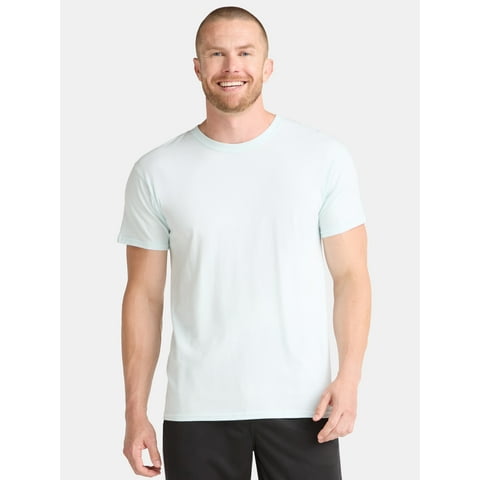 Athletic Works Men's and Big Men's Cotton Active Tee with Short Sleeves, Sizes XS-4XLT
