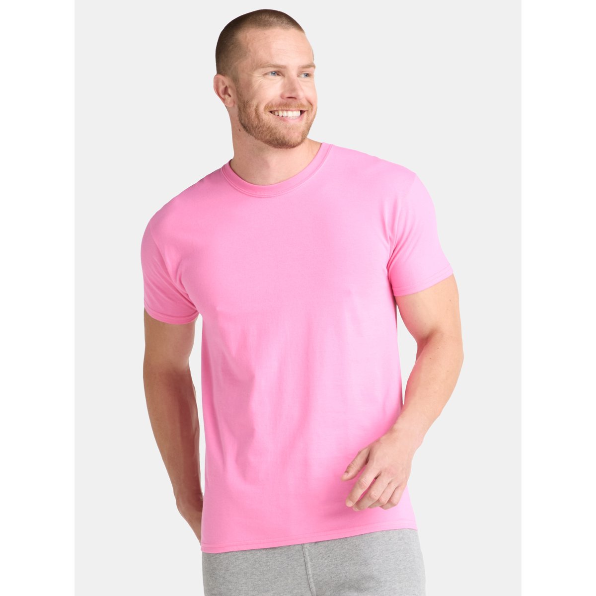 Men's and Big Men's Cotton Active Tee, Sizes XS-4XLT