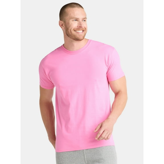 Athletic Works Men's and Big Men's Cotton Active Tee, Sizes XS-5XL and Tall Sizes