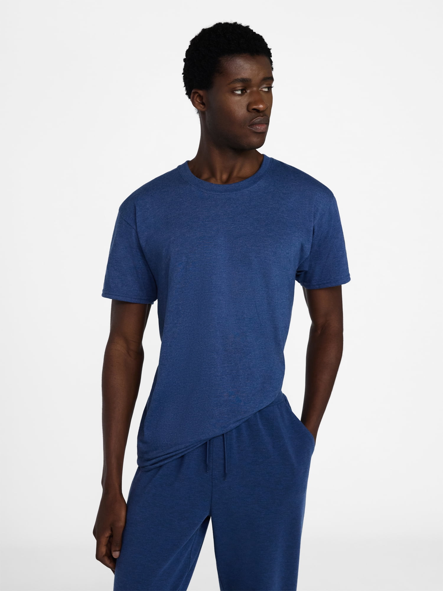 Athletic Works Men's and Big Men's Cotton Active Tee with Short Sleeves, Sizes XS-4XLT