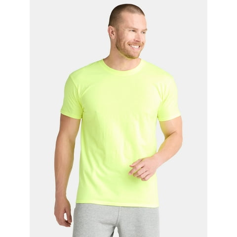 Athletic Works Men's and Big Men's Cotton Active Tee with Short Sleeves, Sizes XS-4XLT