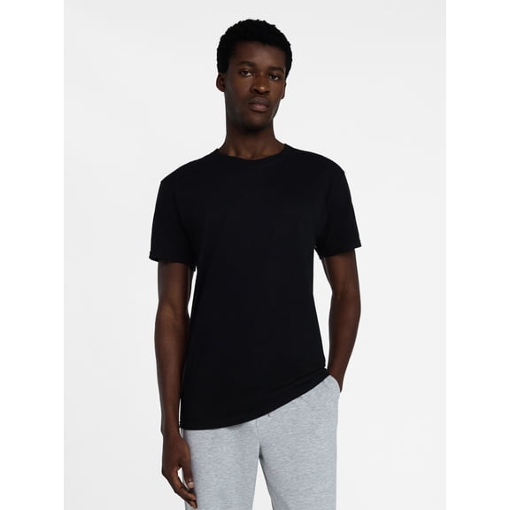 Athletic Works Men's and Big Men's Cotton Active Tee with Short Sleeves, Sizes XS-4XLT