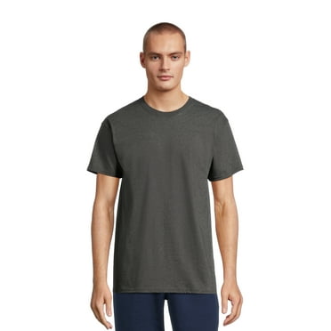 George Men’s & Big Men’s Crewneck Tee with Short Sleeves, Sizes XS-3XL ...