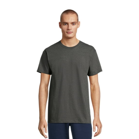 Athletic Works Men's and Big Men's Cotton Active Tee, Sizes XS-5XL and Tall Sizes