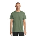 thumbnail image 1 of Athletic Works Men's and Big Men's Cotton Pocket Tee, Sizes XS-5XL and Tall Sizes, 1 of 1