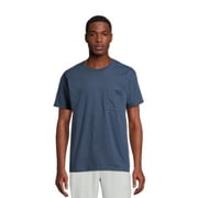 Athletic Works Men's and Big Men's Cotton Pocket Tee, Sizes XS-5XL