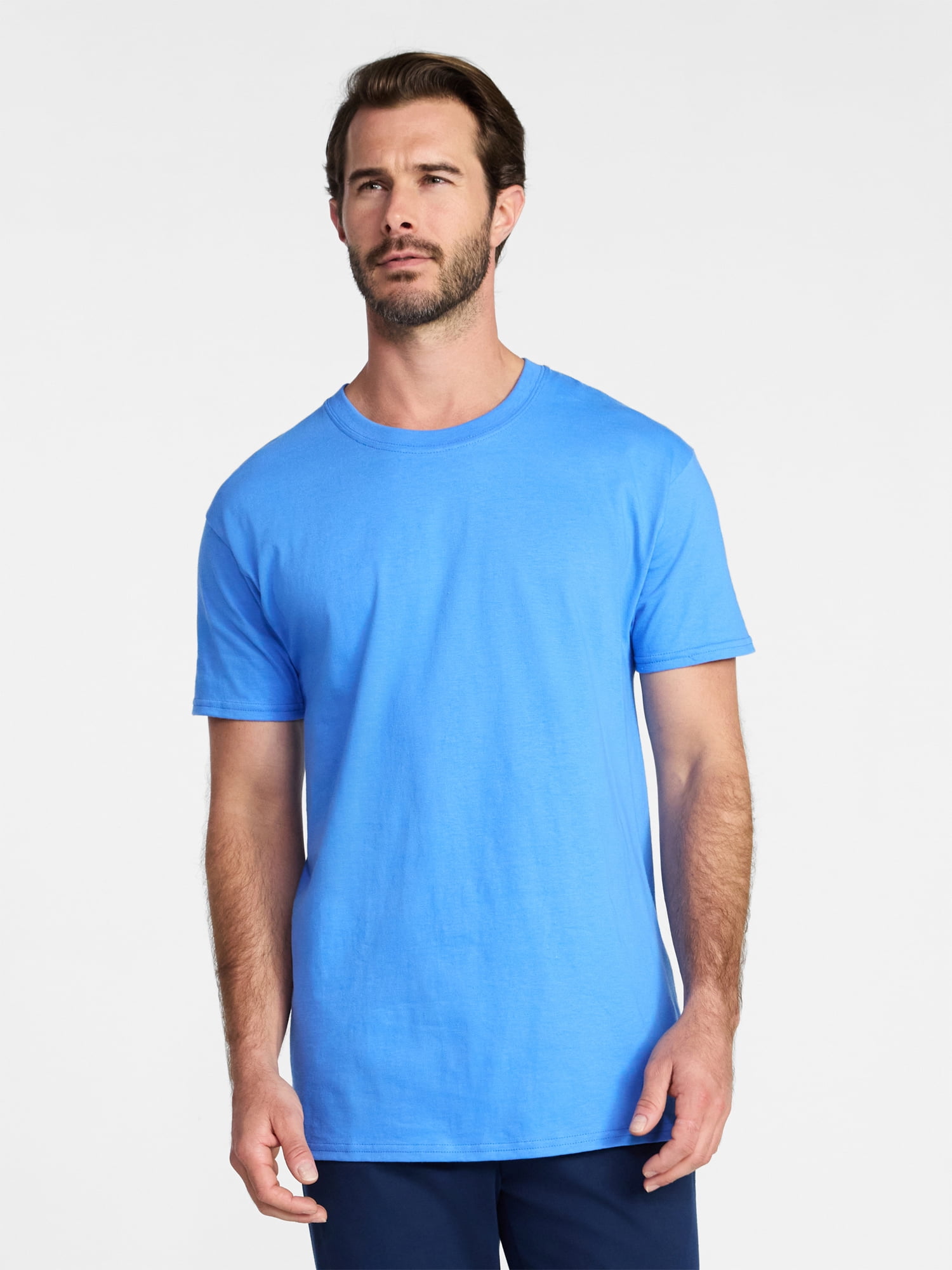 Athletic Works Men's and Big Men's Cotton Active Tee with Short Sleeves, Sizes XS-5XLT