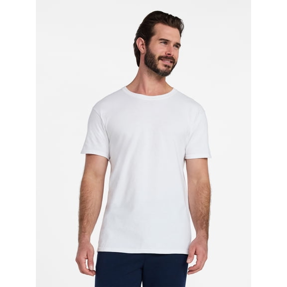 Athletic Works Men's and Big Men's Cotton Active Tee with Short Sleeves, Sizes XS-5XLT