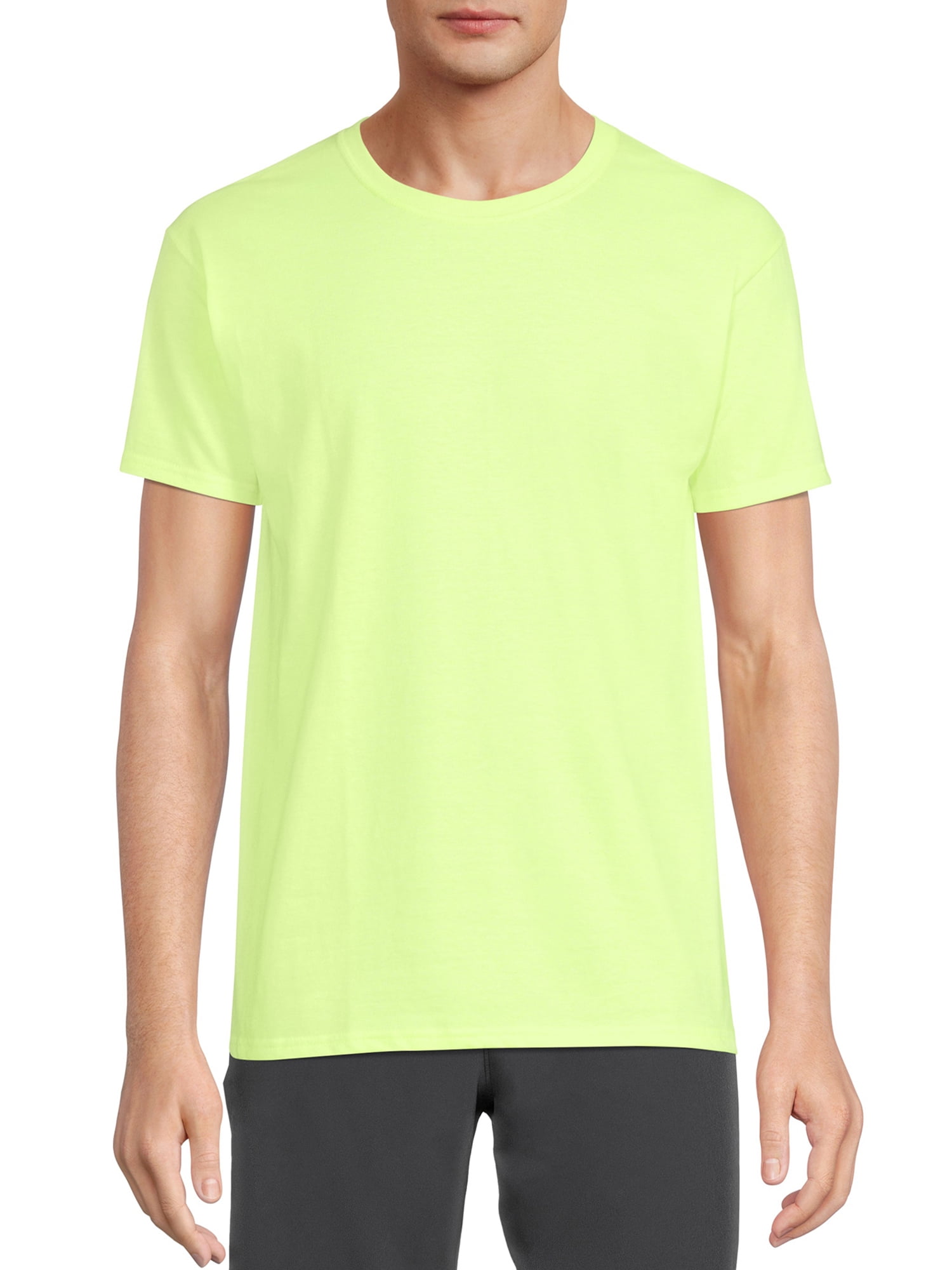 Athletic Works Men's and Big Men's Crewneck TShirt, Sizes S4XL