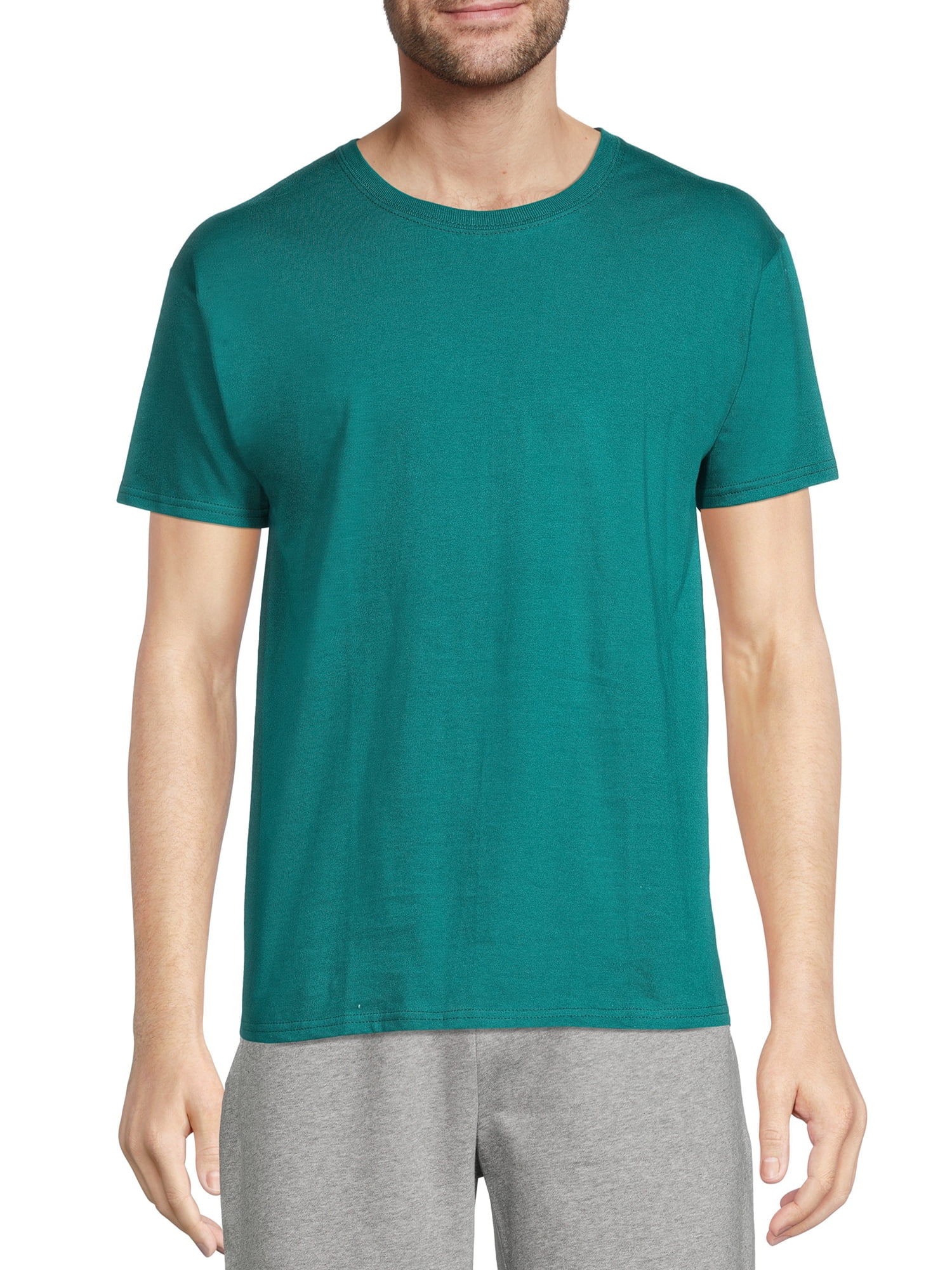 Athletic Works Men's and Big Men's Crewneck TShirt, Sizes S4XL