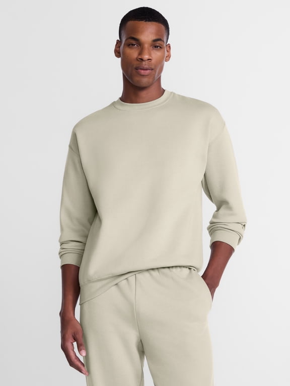 Men's Fleece Crewneck Sweatshirt, Sizes XS-4XLT