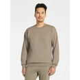 thumbnail image 1 of Athletic Works Men's and Big & Tall Men's Fleece Crewneck Sweatshirt, Sizes XS-5XLT, 1 of 5