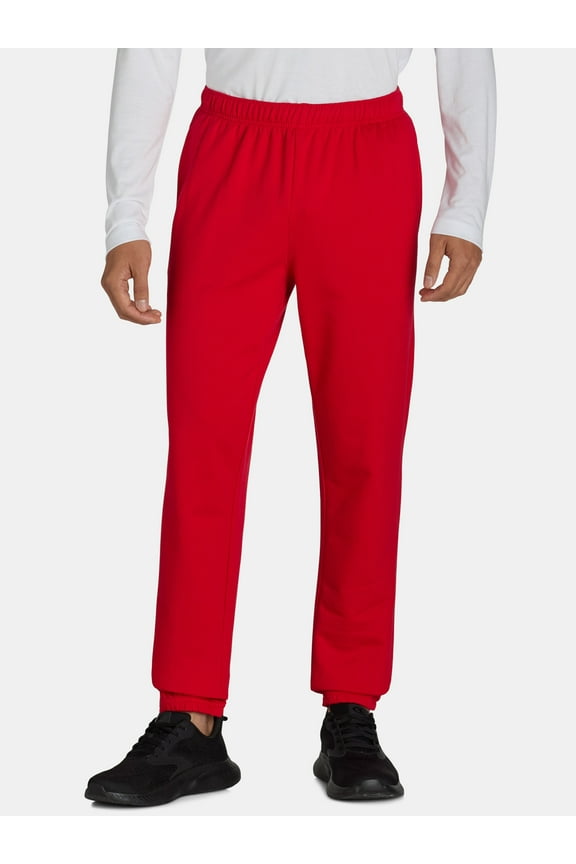 Men's and Big Men’s Fleece Jogger Pants, Sizes S-3XL