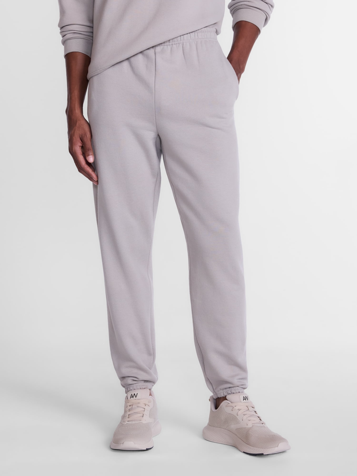 Athletic Works Men's and Big Men's Fleece Jogger Sweatpants, Sizes XS-4XLT
