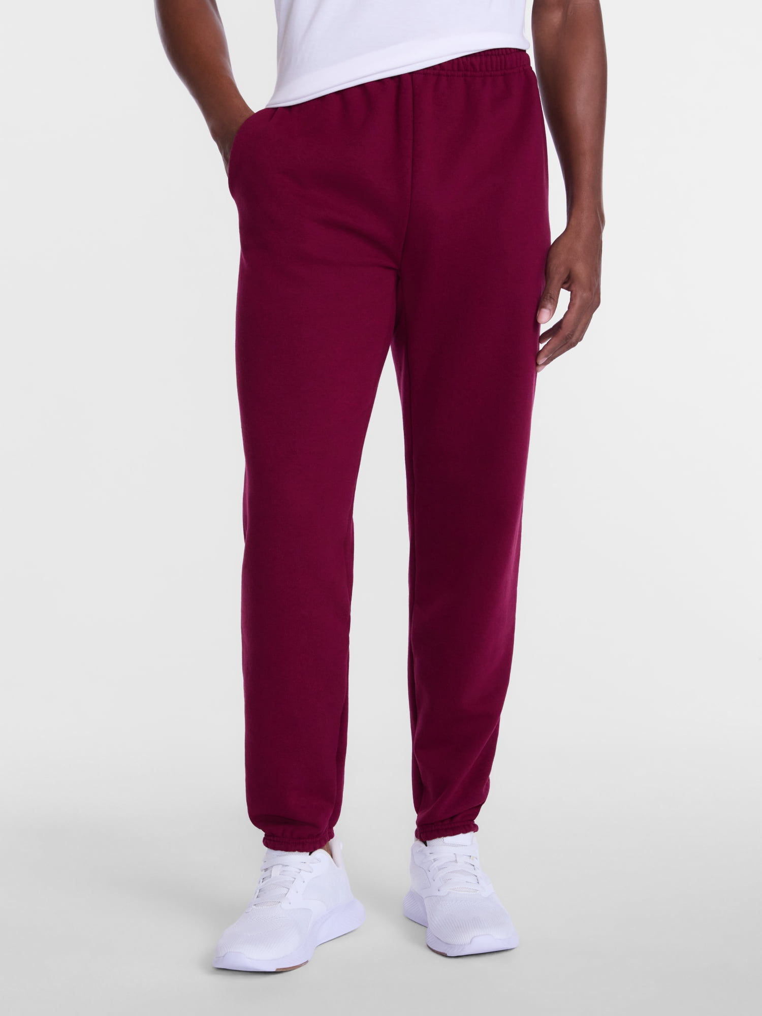 Athletic Works Men's and Big Men's Fleece Jogger Sweatpants, Sizes XS-4XLT