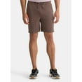 thumbnail image 1 of Athletic Works Men's and Big Men's Fusion Double Knit Shorts 8" Inseam, Sizes S-5XL, 1 of 5