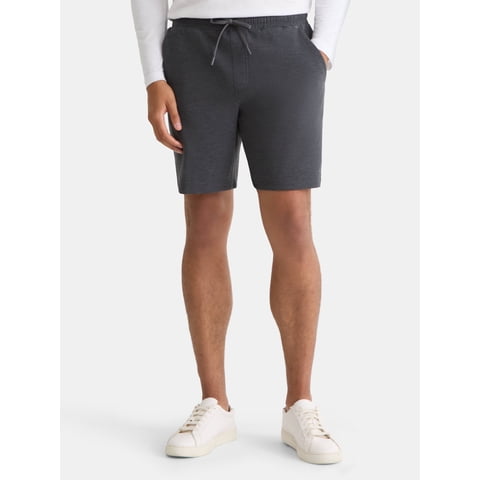Men's and Big Men's Fusion Double Knit Shorts 8" Inseam, Sizes S-5XL